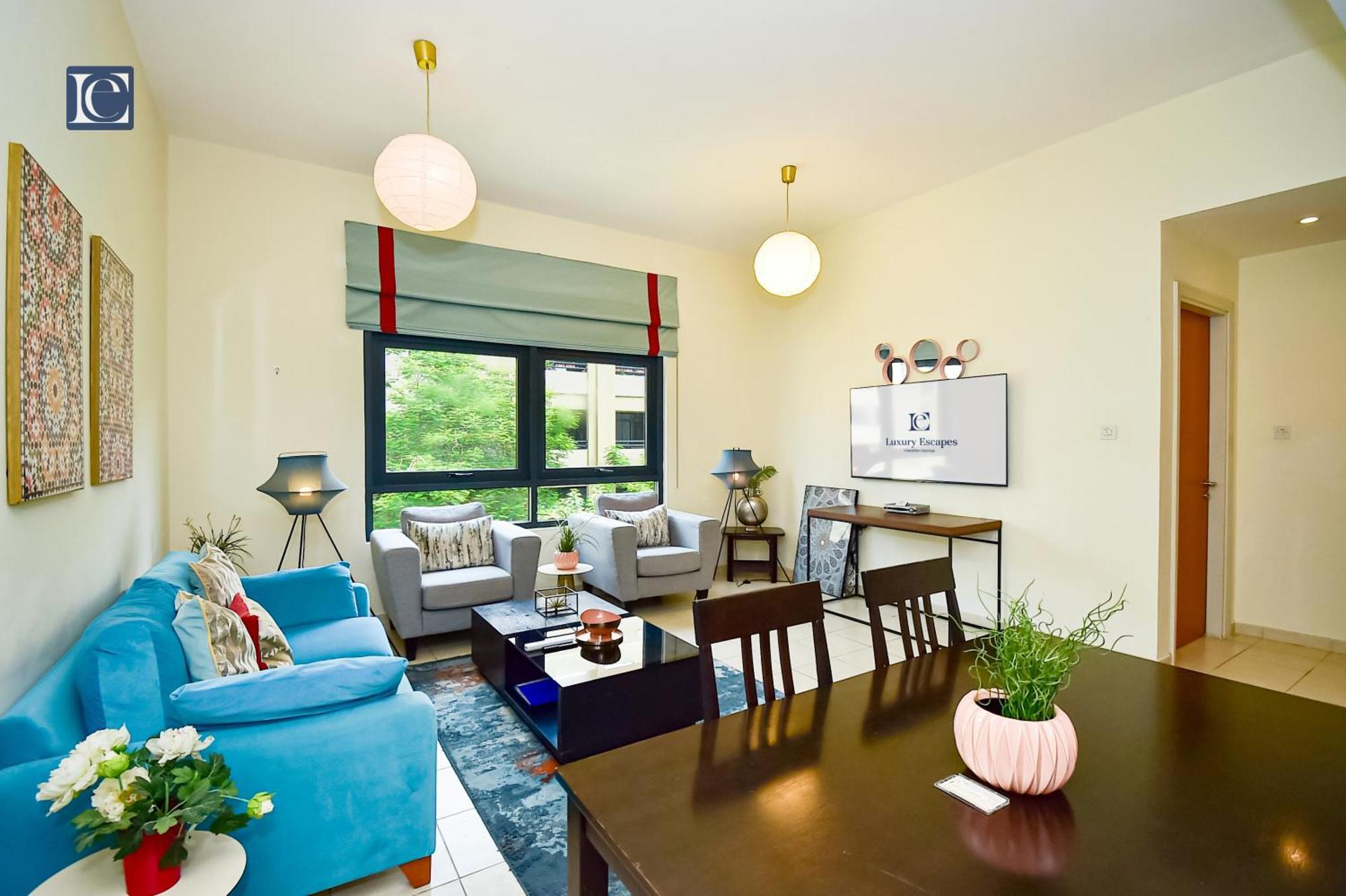 Luxury Escapes - Lovely 1 Bedroom Apartment In Nakheel The Greens ดูไบ ภายนอก รูปภาพ